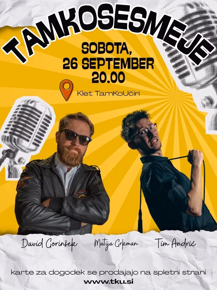 Stand up večer TAMKOSESMEJE