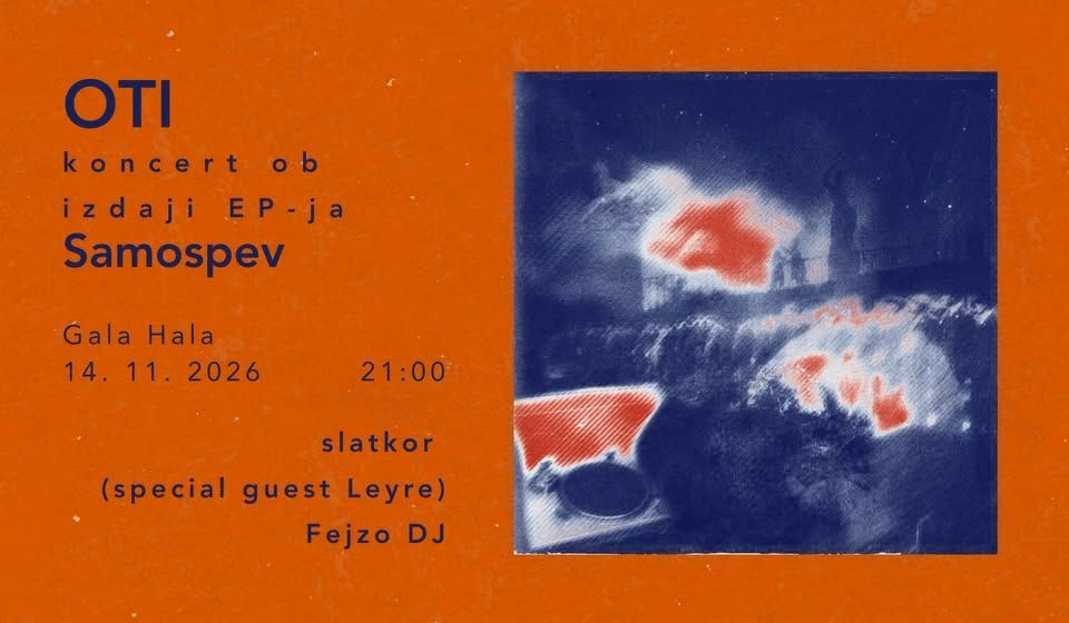OTI – release koncert ob izdaji EP-ja SAMOSPEV