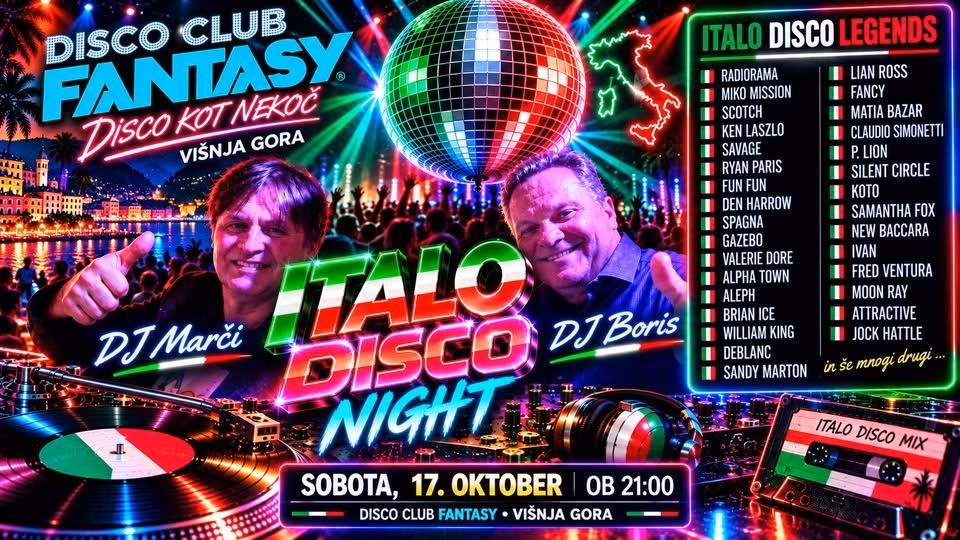 "ITALO DISCO NIGHT"