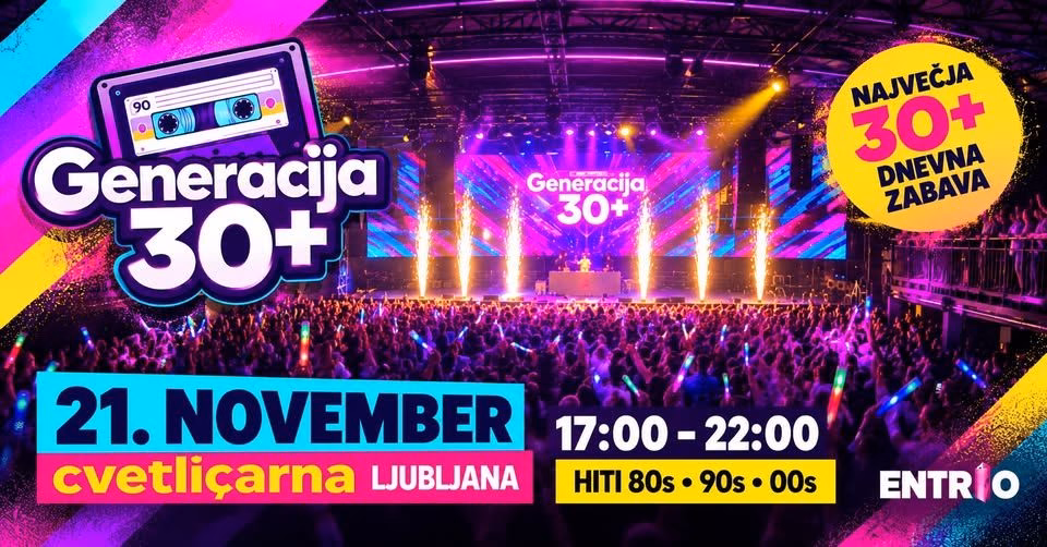 GENERACIJA 30+ Cvetličarna 21.11.