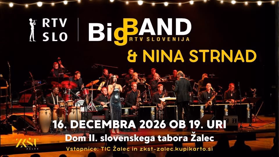 Big BAND RTV Slovenija in Nina Strnad