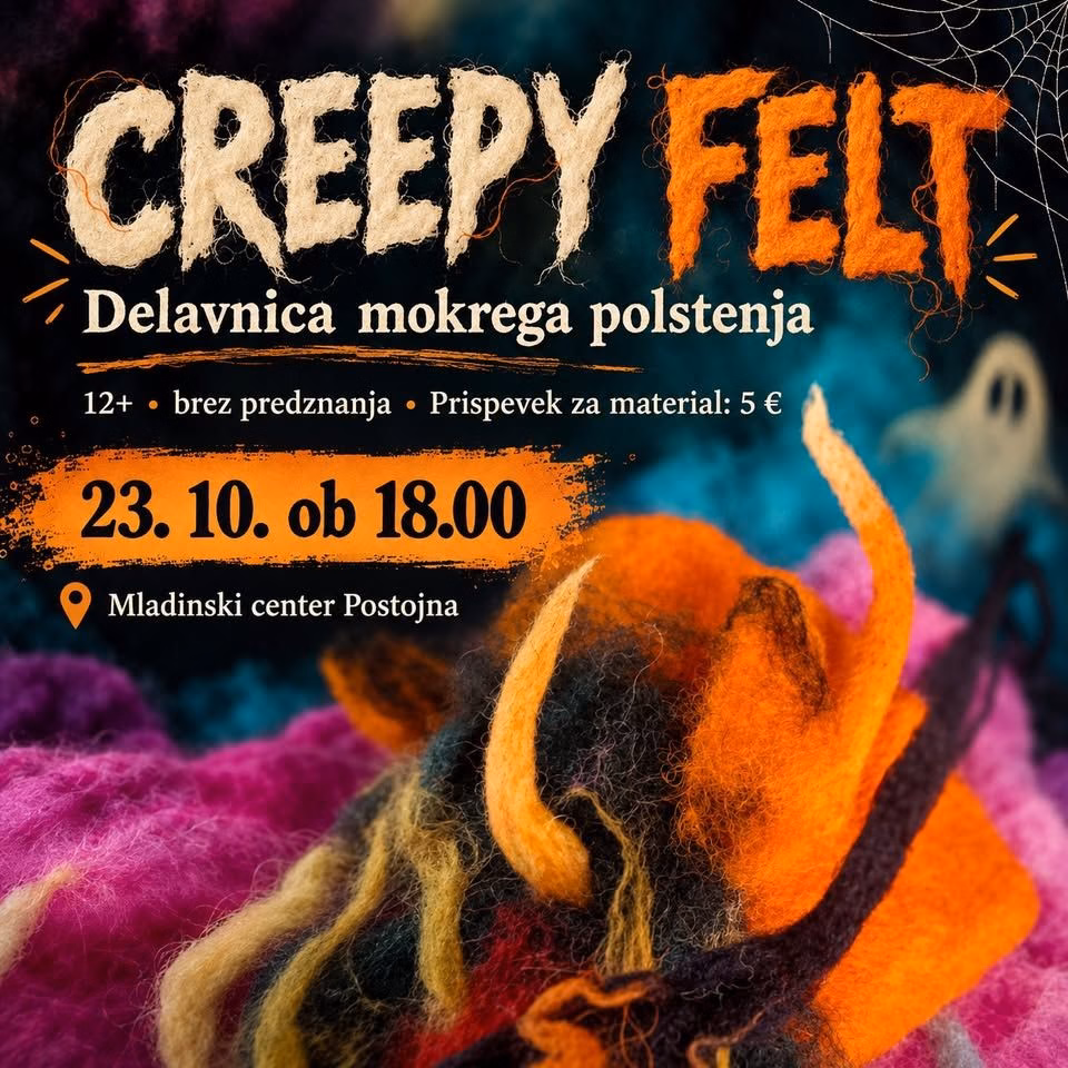 Creepy Felt - delavnica mokrega polstenja