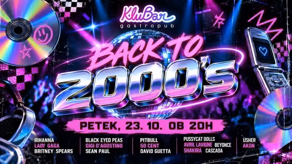 Back to 2000's - KluBar, Kranj