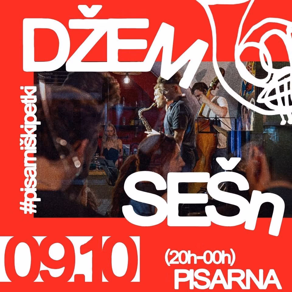 DŽEM SEŠN v Pisarni