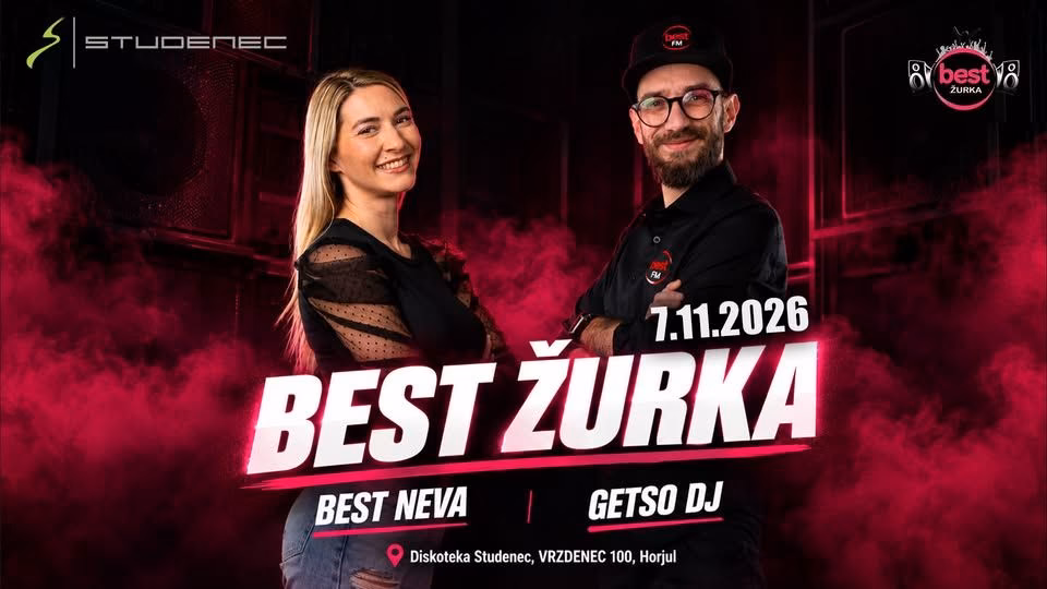 BEST ŽURKA I RADIO BEST FM - Diskoteka Studenec