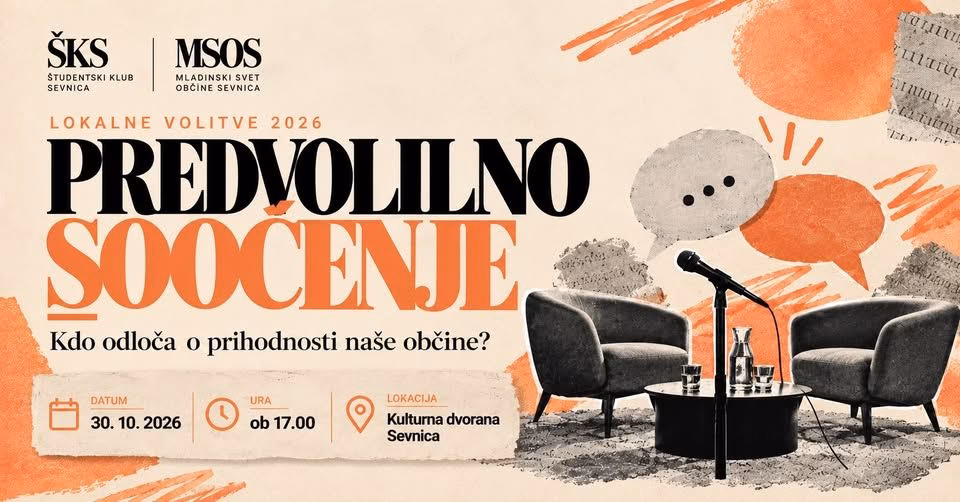 Osrednje soočenje kandidatov za župana občine Sevnica