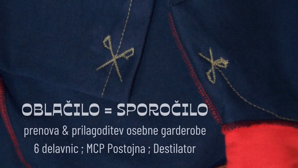 OBLAČILO = SPOROČILO, 6 delavnic prenove osebne garderobe
