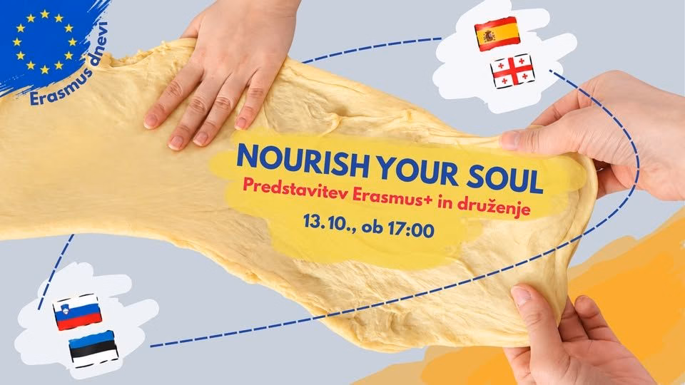 Predstavitev Erasmus+ in druženje: Nourish Your Soul