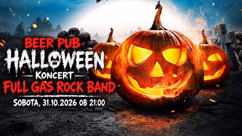 Halloween - Koncert Full Gas Rock Band